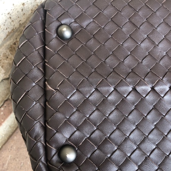 Bottega Veneta Brown Satchel - Picture 3 of 8